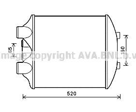 AVA QUALITY COOLING Интеркулер ST4040